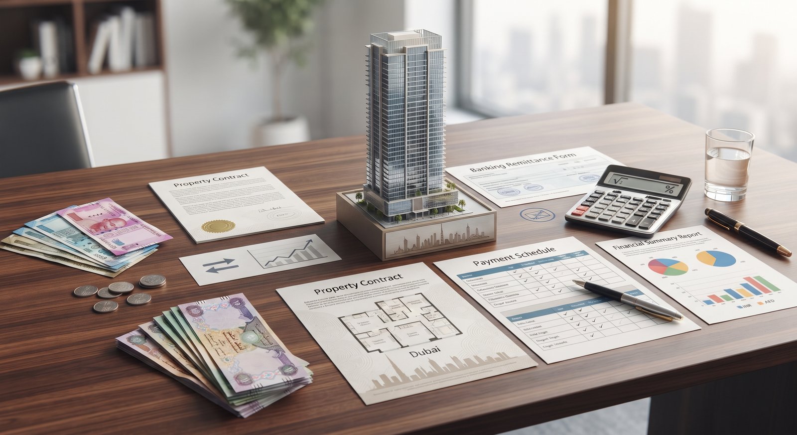 Indian buyer planning LRS, TCS, and funding for a Dubai property purchase