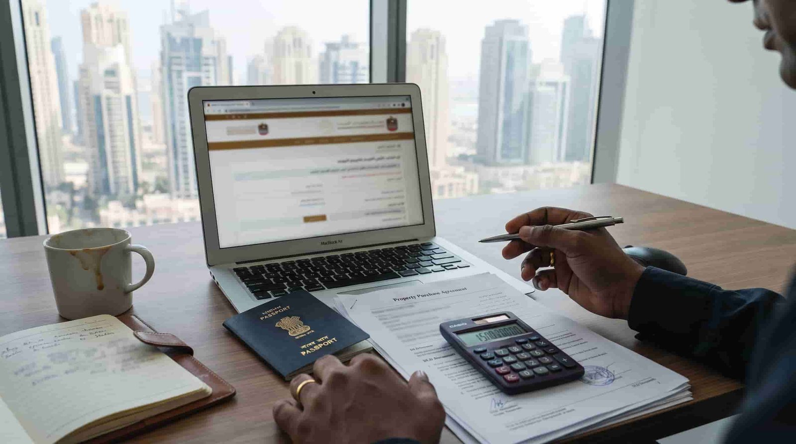 Indian buyers verifying Dubai Golden Visa requirements